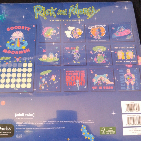 Assorted Franchise Calenders - Picture 2 of 3